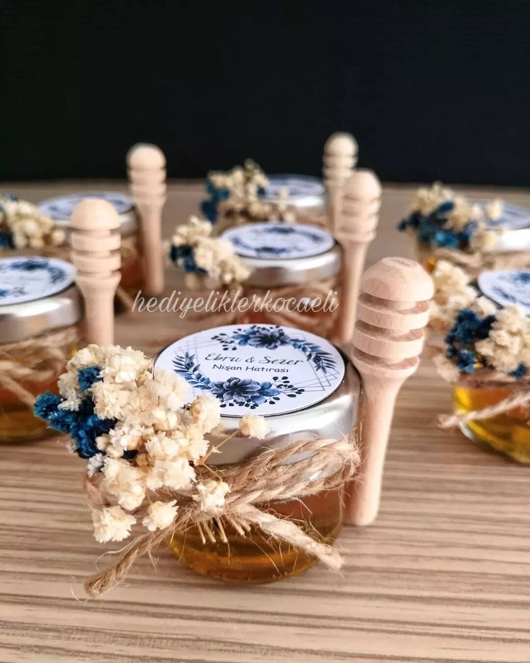 Honey Jar, Wedding Favor, Luxury Wedding Gift, Honey Jar Gift, Personalized Gift, Miel, Miel