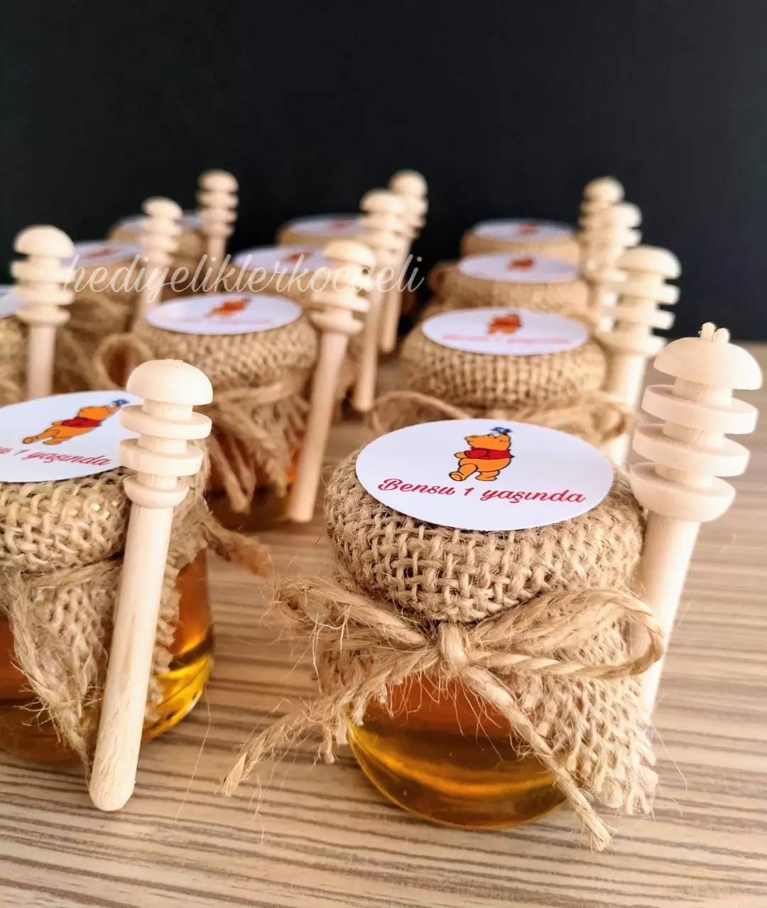 Honey Jar, Wedding Favor, Luxury Wedding Gift, Honey Jar Gift