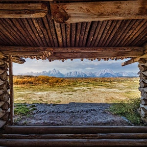 Grand Teton National Park Cunningham Barn - Photography, Fall, Nature, Landscapes, Acrylic and Metal Prints, Canvas Prints, Paper Prints