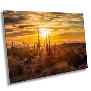 Arizona Sunset near Phoenix Arizona available in Canvas, Photo print, Acrylic, Metal.