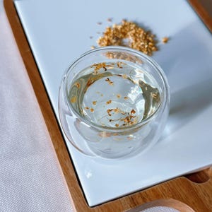 Osmanthus Tea Natural Dried Osmanthus Flower Herbal Tea Edible Fragrant Tea  1 oz
