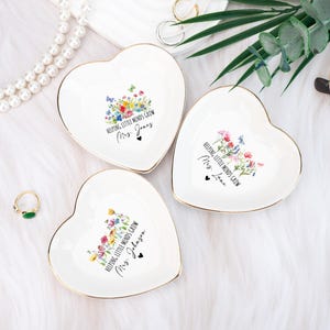 Teacher Appreciation Gift,Custom Name Jewelry Dish,Elegant Ring Holder for Teachers,Perfect Back to School or Thank You Gift,Thoughtful Gift
