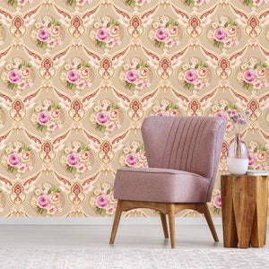 3D Delicate Flower Clusters L8043 Removable Wallpaper Self Adhesive Wallpaper Extra Large Peel & Stick Wallpaper Wallpaper Mural AJSTOREArt