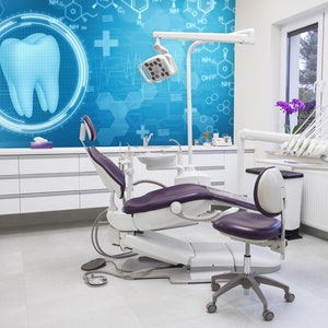 3D Dental Health Clinic L1757 Carta da parati commerciale rimovibile Carta da parati autoadesiva Peel & Stick Wallpaper Wallpaper Mural AJSTOREArt