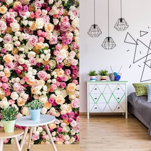 3D Prosperous Little Flowers L8196 Removable Wallpaper Self Adhesive Wallpaper Extra Large Peel & Stick Wallpaper Wallpaper Mural AJSTOREArt