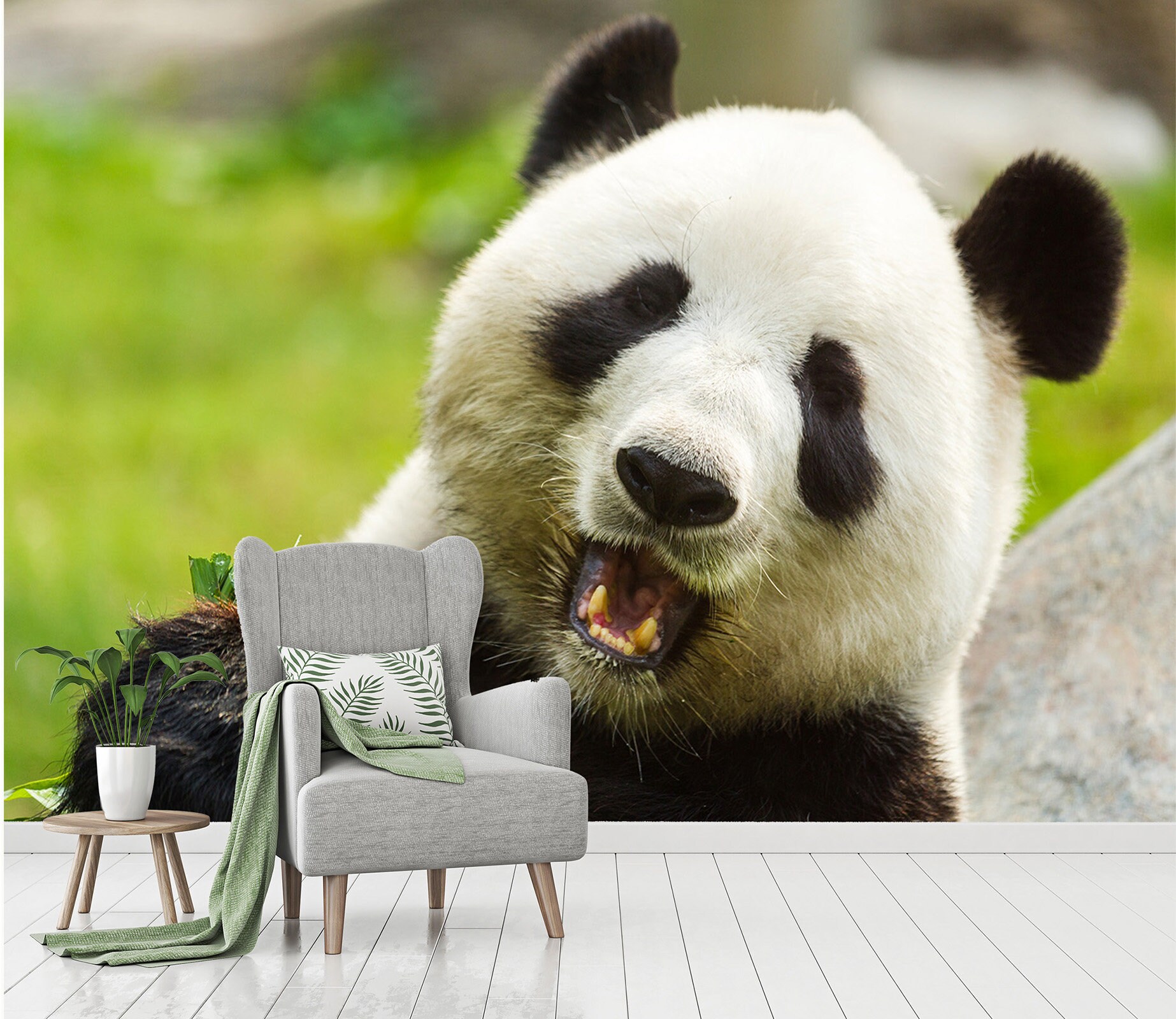 3D Funny Panda L3443 Animal Removable Wallpaper Self Adhesive - Etsy 3D Funny Panda L3443 Animal Removable Wallpaper Self Adhesive - Etsy