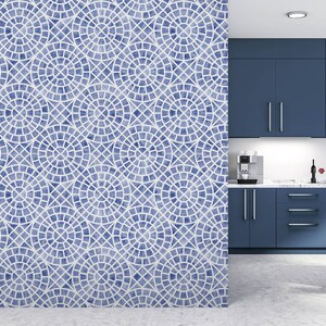 3D Simple Blue Design L7733 Carta da parati rimovibile Carta da parati autoadesiva Extra Large Peel & Stick Wallpaper Wallpaper Mural AJSTOREArt