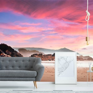 3D Romantische Wolken L014 abnehmbare Tapete selbstklebende Tapete extra groß Peel & Stick Tapete Tapete Wandbild AJSTOREArt