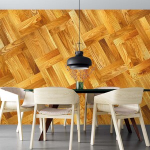 3D sfalsato Wood Grain L8441 Carta da parati rimovibile Carta da parati autoadesiva Carta da parati Extra Large Peel & Stick Wallpaper Wallpaper Mural AJSTOREArt