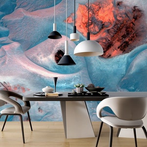 3D Gorgeous Blue Romance L7664 Carta da parati rimovibile Carta da parati autoadesiva Carta da parati Extra Large Peel & Stick Wallpaper Wallpaper Mural AJSTOREArt