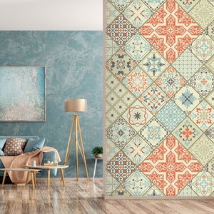 3D Nostalgic Patterns L8964 Removable Wallpaper Self Adhesive Wallpaper Extra Large Peel & Stick Wallpaper Wallpaper Mural AJSTOREArt