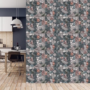 3D Unregelmäßige kleine Steine L7037 abnehmbare Tapete selbstklebende Tapete extra groß Peel & Stick Tapete Tapete Wandbild AJSTOREArt