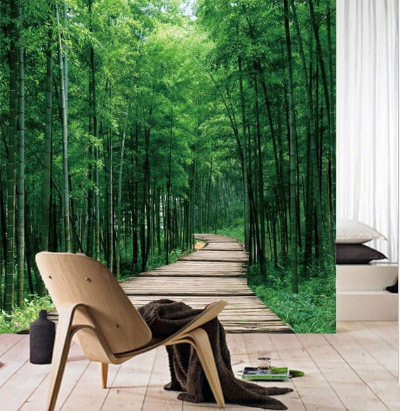 3D Bambus Wald Weg L14420 abnehmbare Tapete selbstklebend Tapete extra gro  Peel & Stick Tapete Tapete Wandbild AJSTOREArt - Etsy sterreich