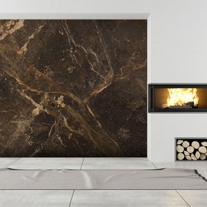 3D Marble Texture Lounge L1849 Carta da parati commerciale rimovibile Carta da parati autoadesiva Peel & Stick Wallpaper Wallpaper Mural AJSTOREArt