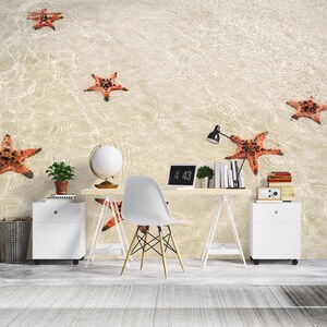 3D Special Starfish L8055 Carta da parati rimovibile Carta da parati autoadesiva Extra Large Peel & Stick Wallpaper Wallpaper Mural aJSTOREArt