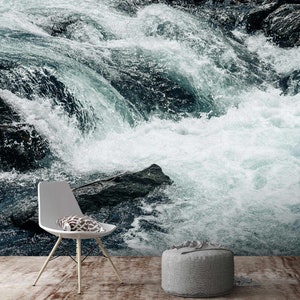 3D Charming Cool Stream L7869 Removable Wallpaper Self Adhesive Wallpaper Extra Large Peel & Stick Wallpaper Wallpaper Mural AJSTOREArt