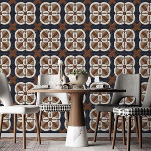 3D White Flower Graphics L7045 Removable Wallpaper Self Adhesive Wallpaper Extra Large Peel & Stick Wallpaper Wallpaper Mural AJSTOREArt