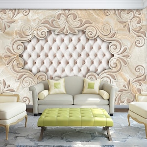 3D Elegant Art Style Design L8033 Removable Wallpaper Self Adhesive Wallpaper Extra Large Peel & Stick Wallpaper Wallpaper Mural AJSTOREArt