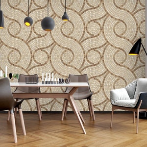 3D Winding Art L7202 Removable Wallpaper Self Adhesive Wallpaper Extra Large Peel & Stick Wallpaper Wallpaper Mural AJSTOREArt