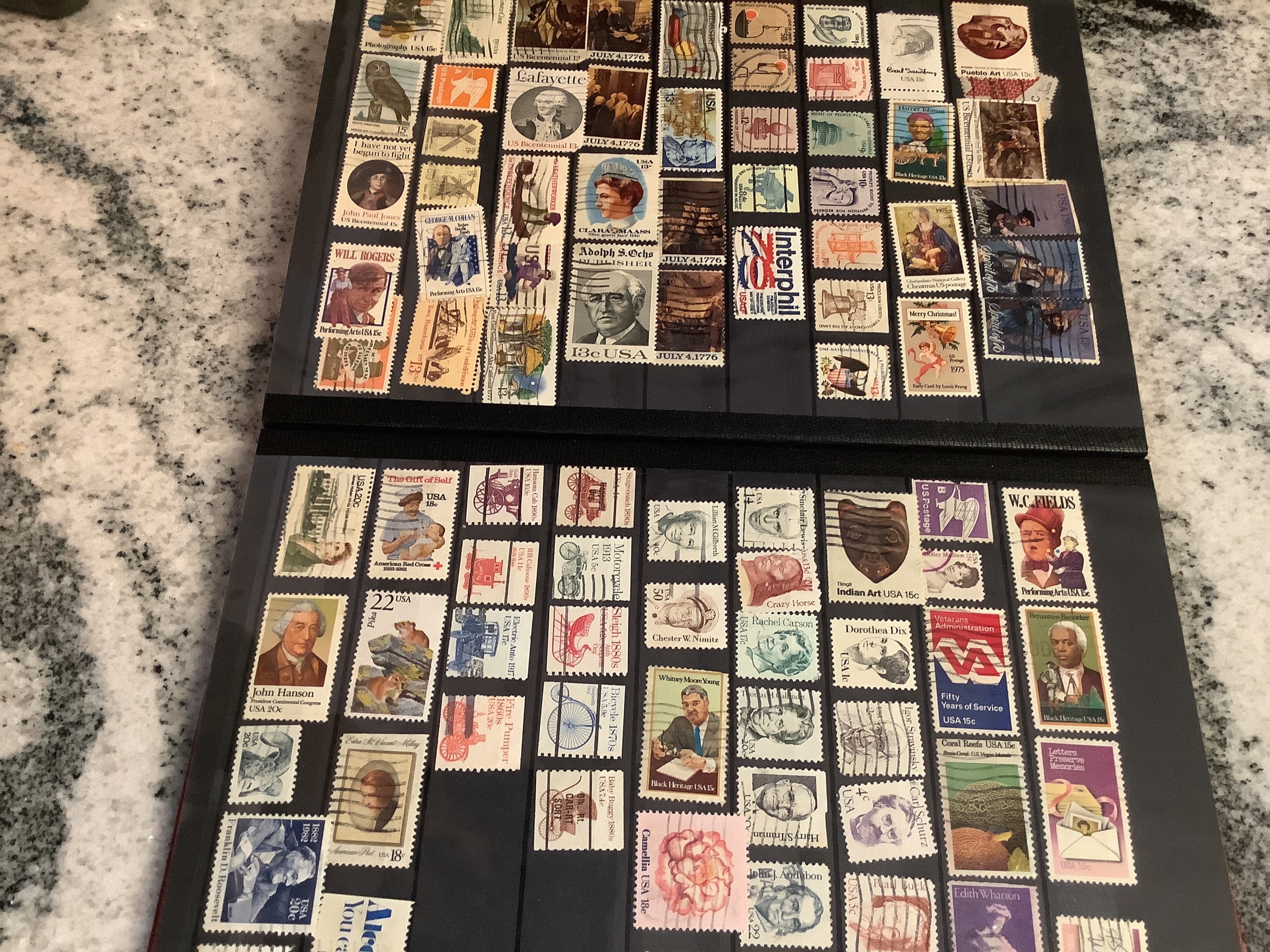 USPS 1993 Commemorative Stamp Collection Book 