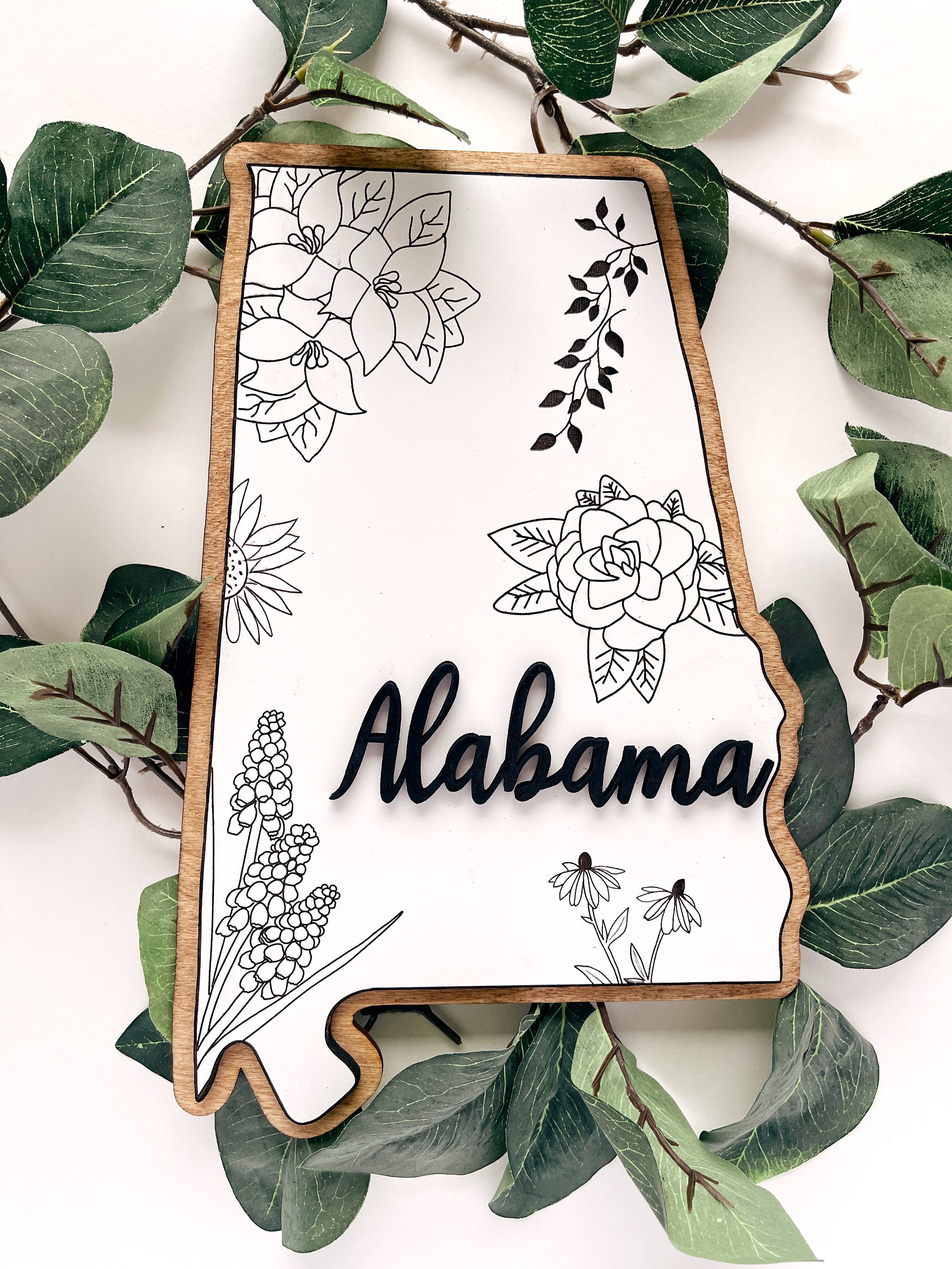 Alabama Flower Svg - Etsy Alabama Flower Svg - Etsy