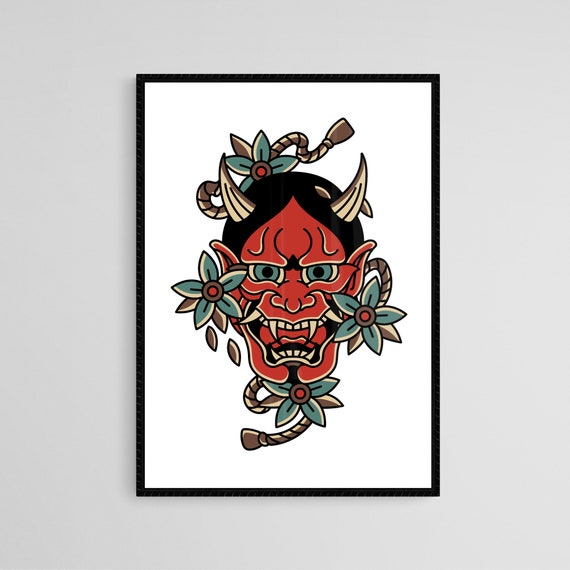 Satanic Old School Tattoos