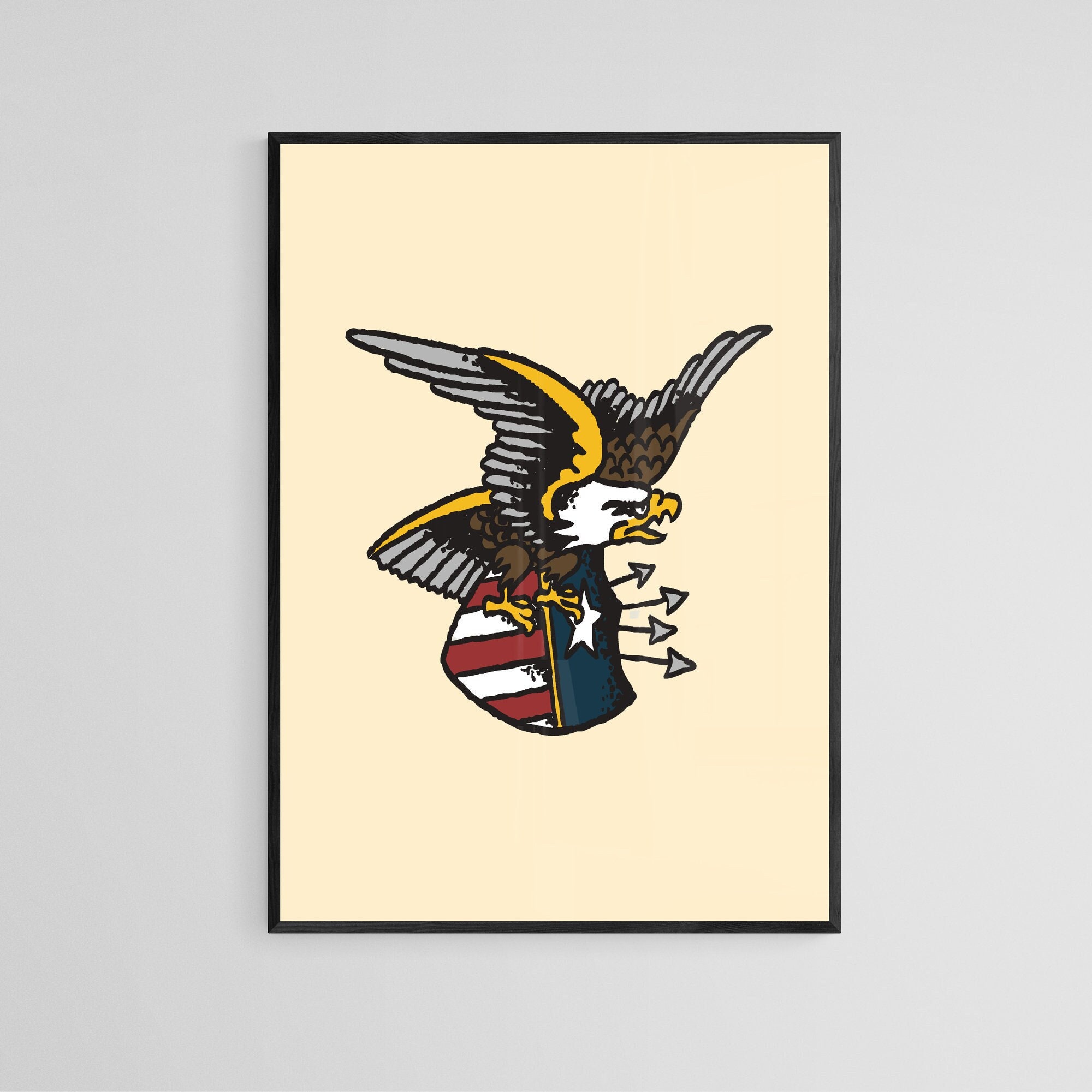 Traditional American Tattoo Eagle