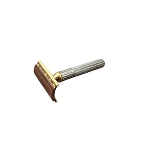 Rasoir de sûreté Gillette Reg Us Pat Off, 1948-1950, 3 pièces à double tranchant