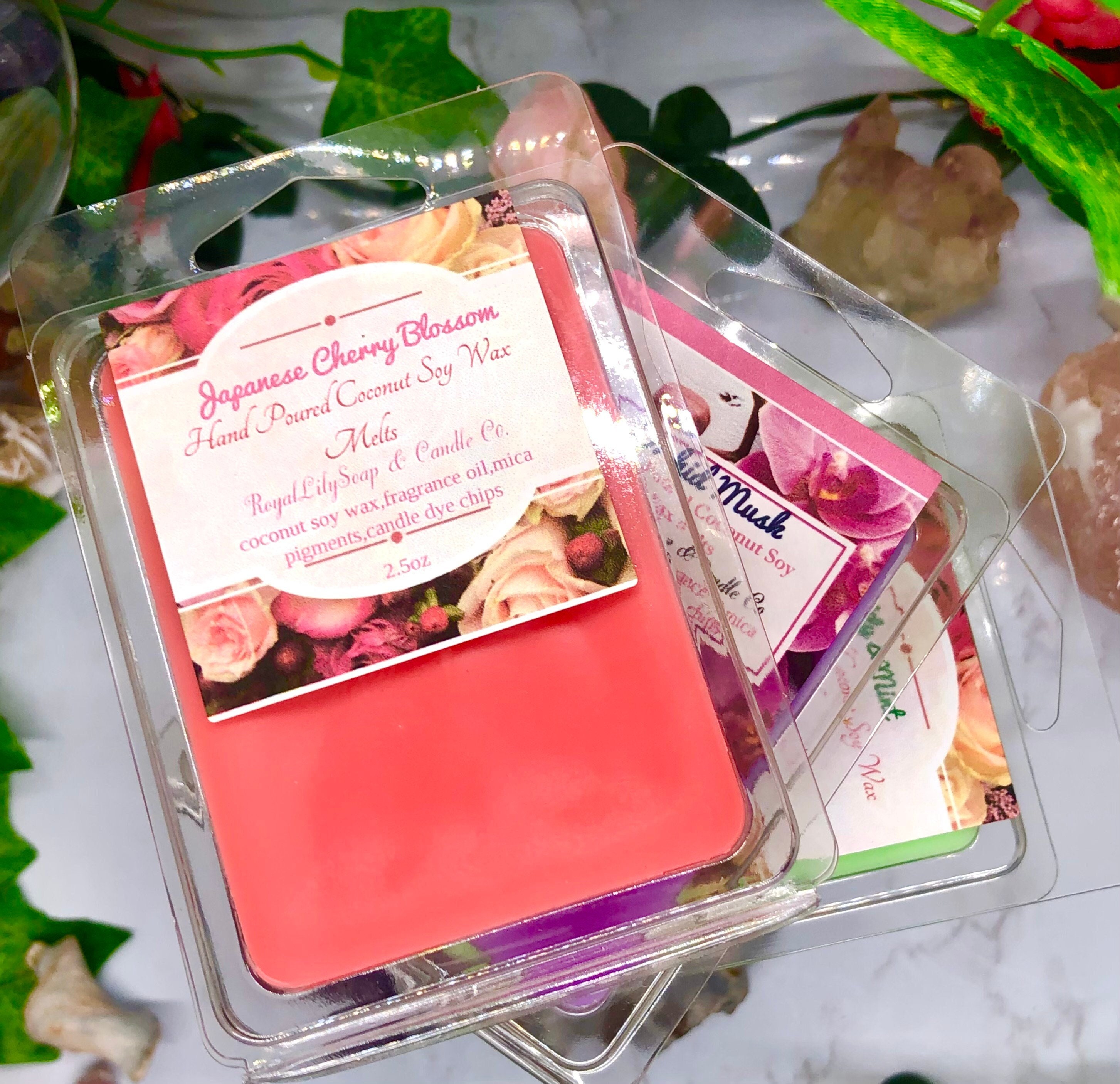 Shimmering Wax Melt Floral Bundle Etsy