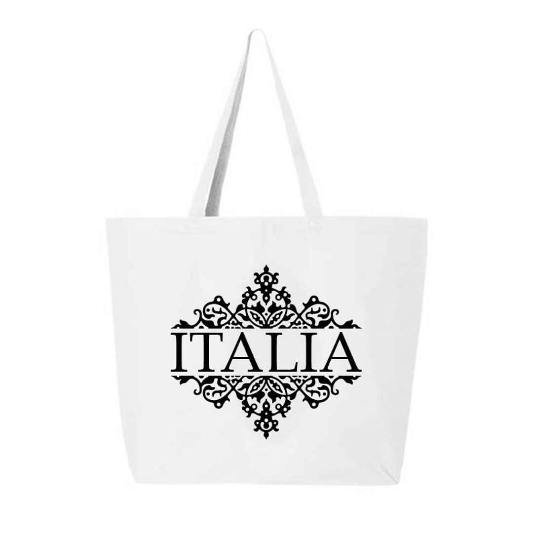 Italian Tote Bag ITALIA Etsy