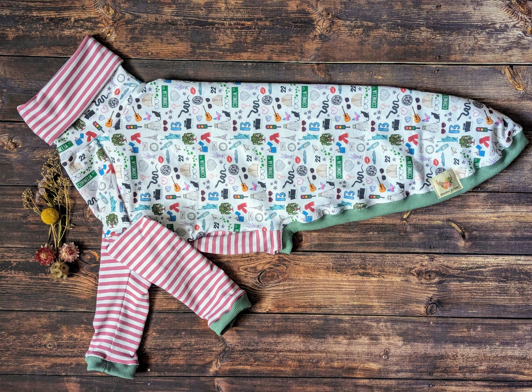 Bracken and Paws, Dog Pyjamas, Greyhound Tee, Sighthound Pyjamas ...