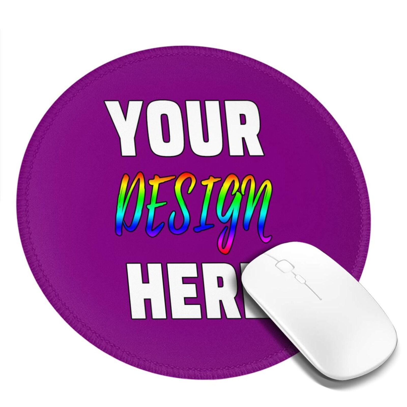 Round Custom Mouse Pad Printing (Thick Foam Material)