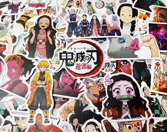 demon slayer sticker etsy