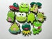 pick your own FROG Cute Cartoon Frogs shoe charms croc charms craft charms multi-use 