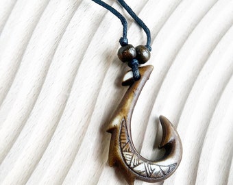 Life is Strange Inspired Rachel Amber Necklace, Hawaiian Fish Hook
