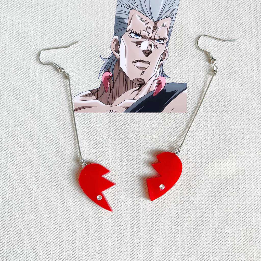 ジョジョ ポルナレフ ハートのピアス