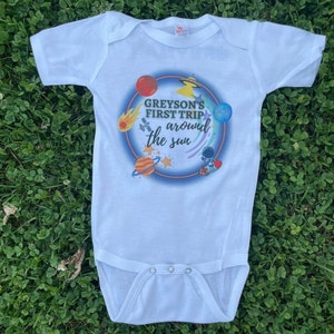 1st Trip Around the Sum Birthday Shirt