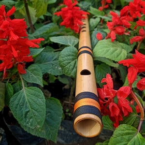 B Bass Bansuri/ Flute, Bamboo Flute 20 Inches, Indian Professional Bamboo Flute - Personalization available For Gift Yoga