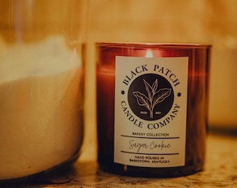 Sugar Cookie Scented Soy Candle - Hand-Poured Bakery Candle