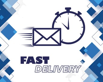 Birthday invitation FAST service