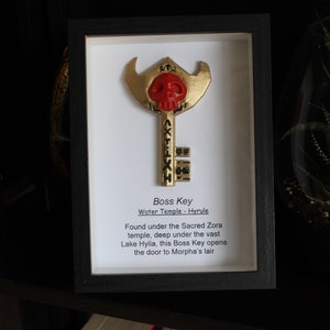 Boss Key museum style display