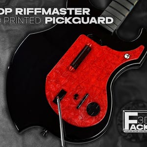 PDP Riffmaster 3D Printed Pickguard