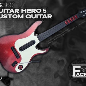 Modded GH5 Controller for Guitar Hero & Clone Hero (PS360 Body)