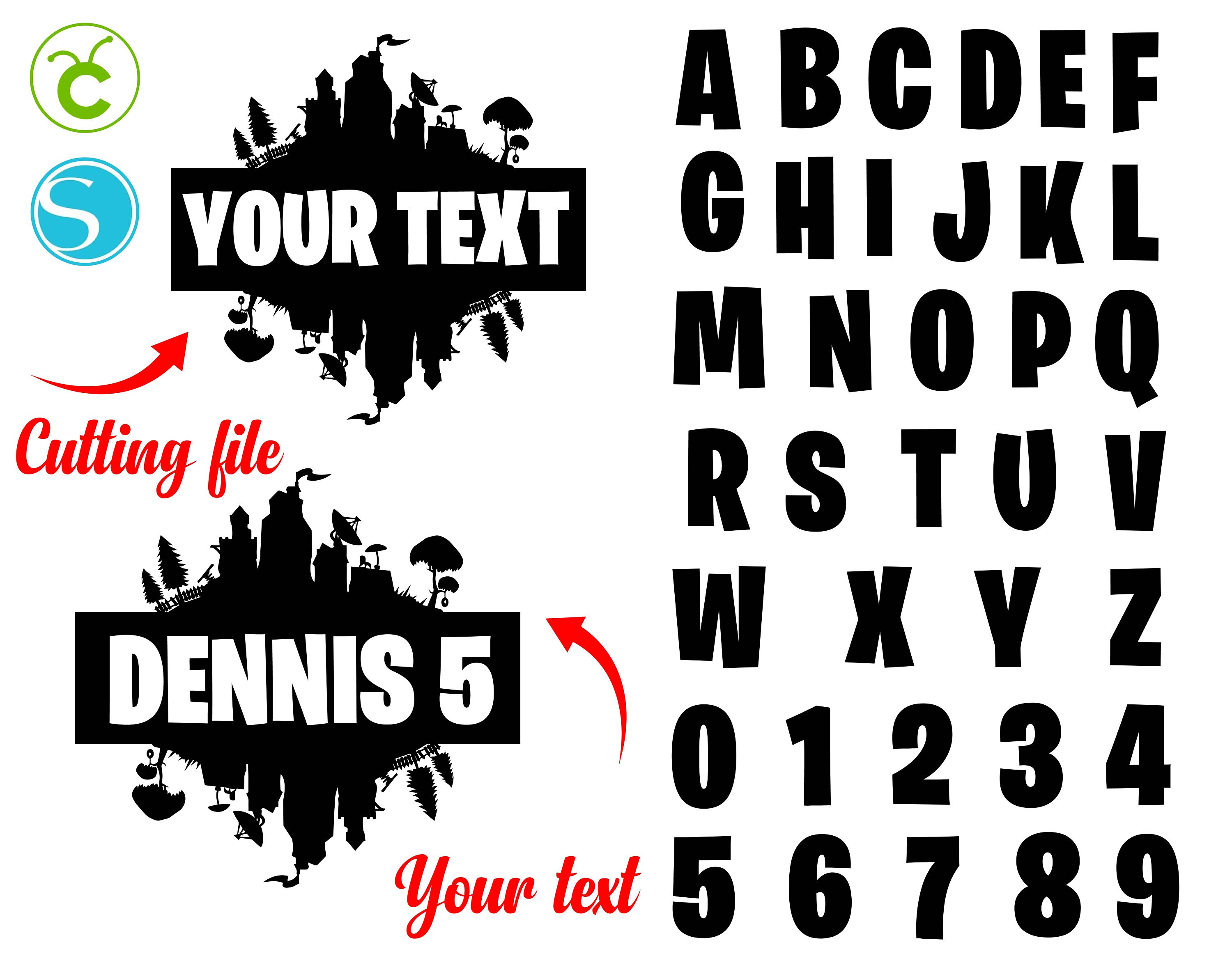 Gamer Svg Letters Cricut Cut Gamer Font Otf Video Game Font Etsy New