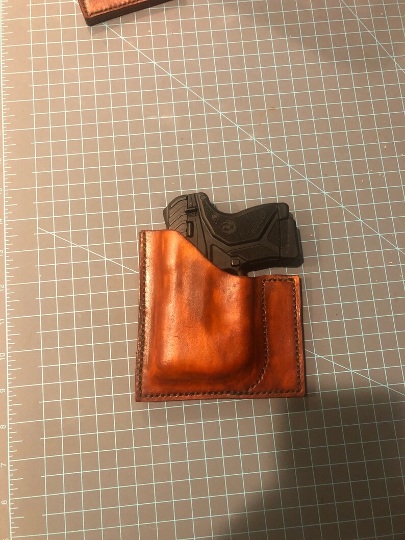 Leather Pocket Holster Etsy