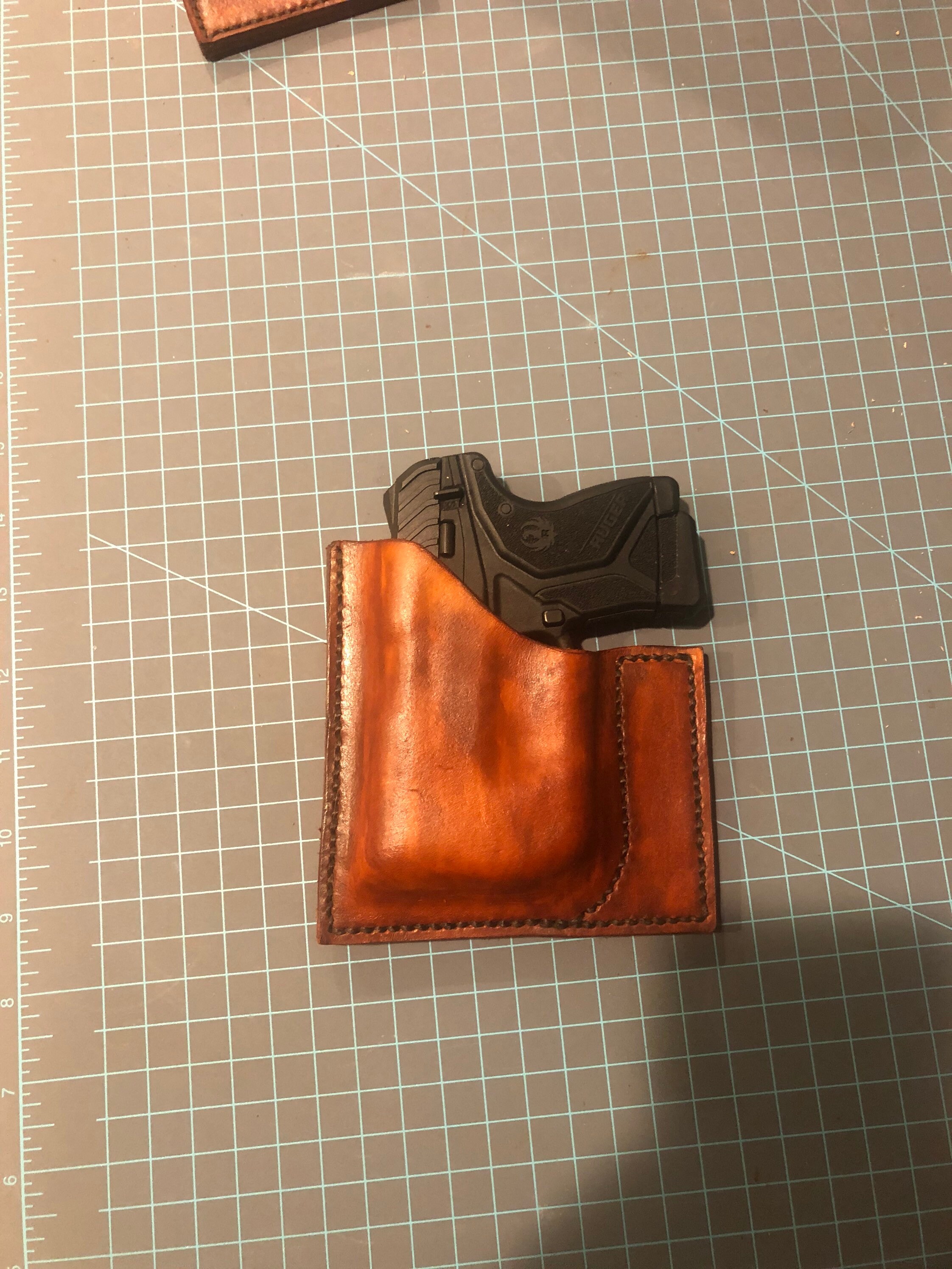 Leather Pocket Holster Etsy