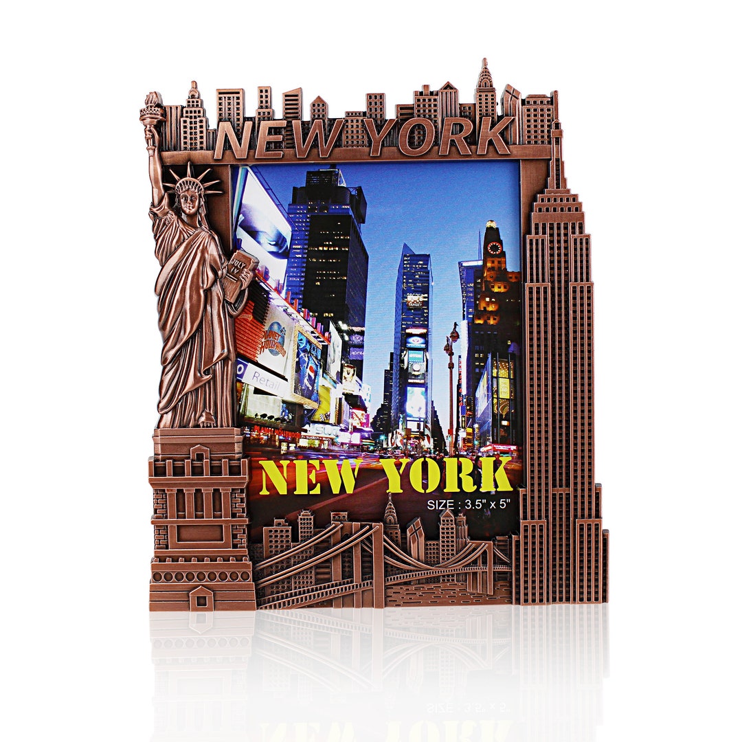 Metal Monuments New York Picture Frame New York Picture Etsy