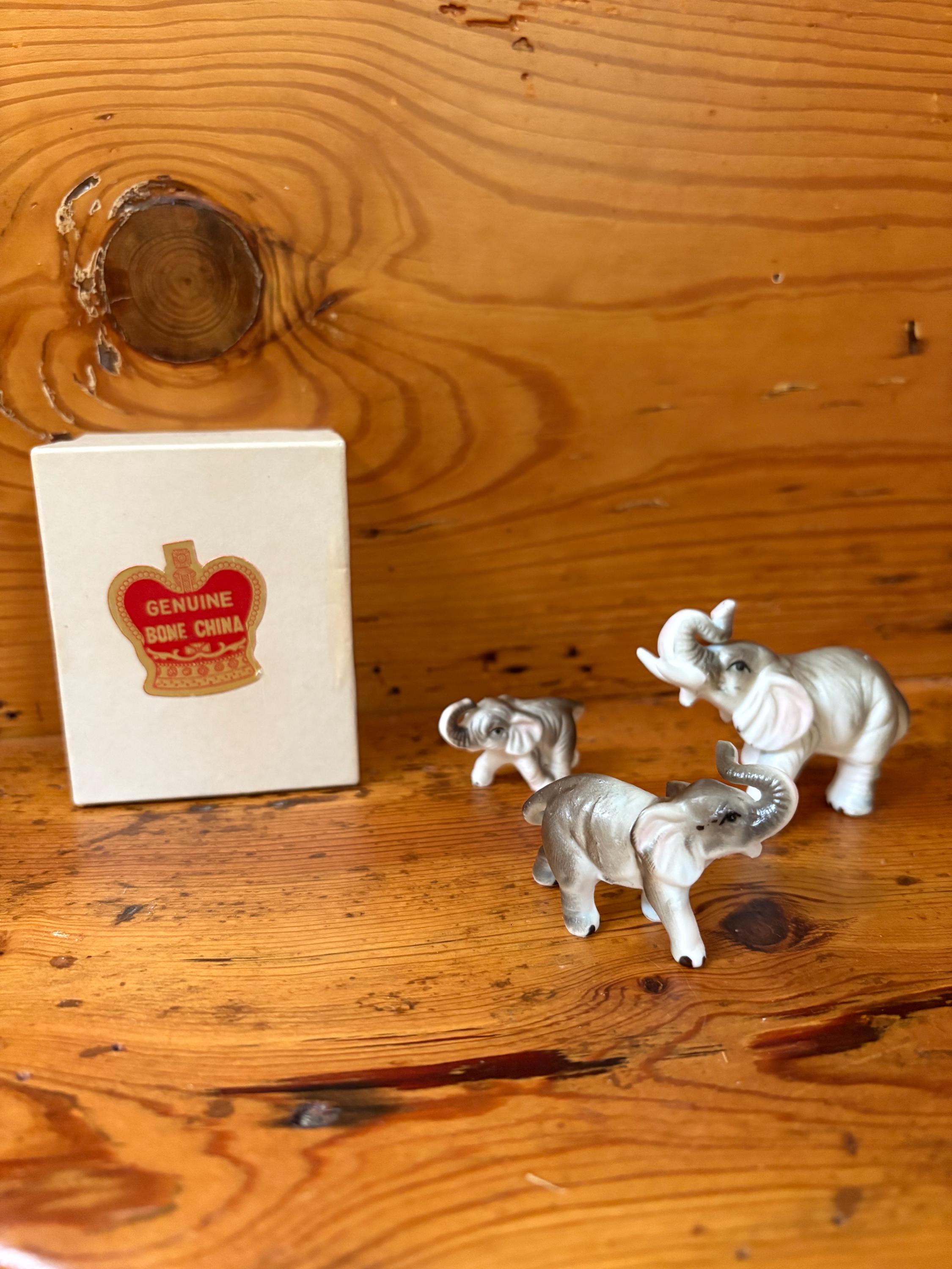 Bone china elephants - Etsy 日本