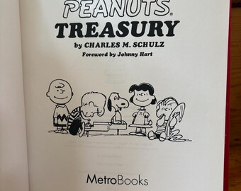 Peanuts Treasury - Charles M. Schulz - Hardcover - Etsy