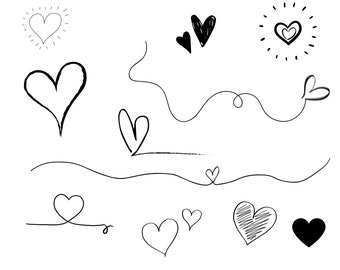heart clipart, heart bundle, heart svg , png, cricut heart, clipart, heart shape, love png, valentines day, heart svg bundle, doodle heart